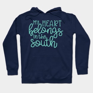 My Heart Belongs in the South Southern Cute Hoodie